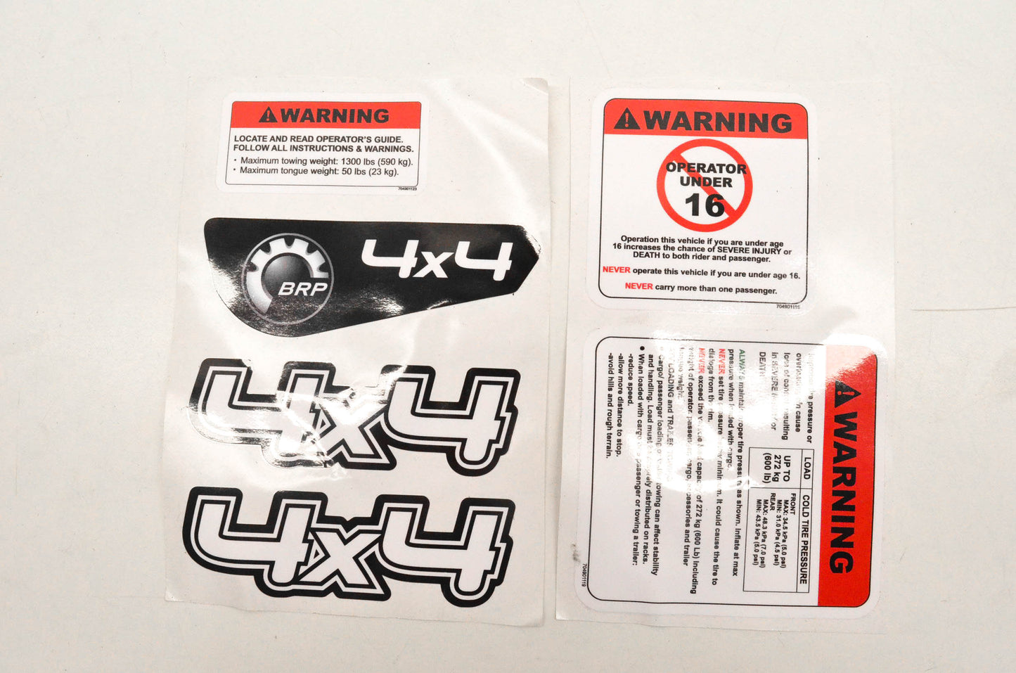 Aftermarket Can Am Outlander Sticker Kit NOS