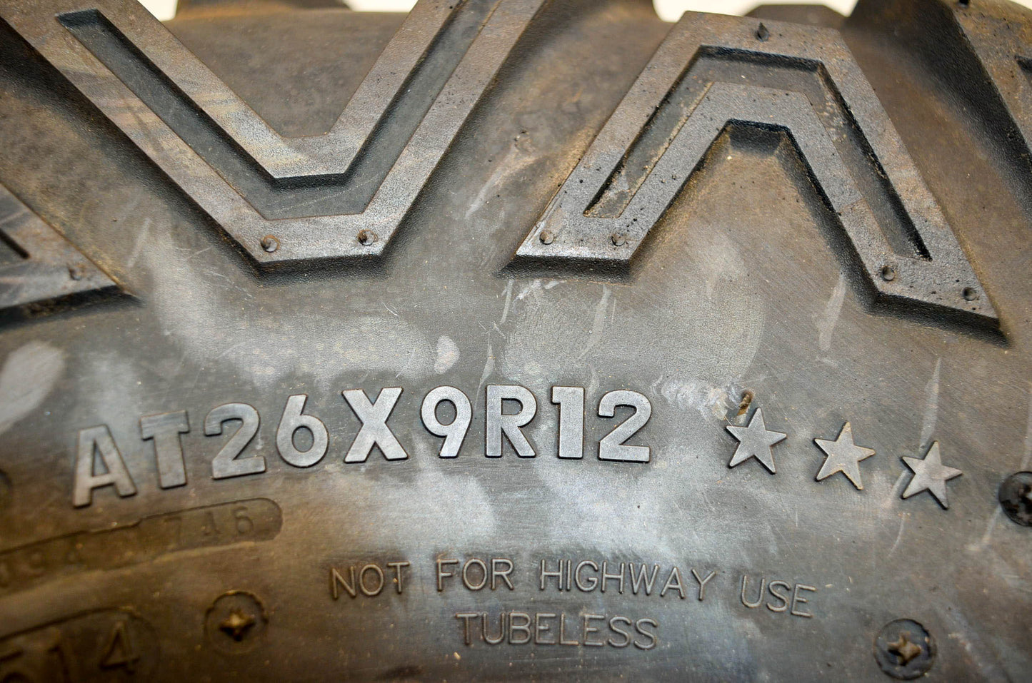 Maxxis 0319-0139, AT26x9-R12, 682681 Front Tire Bighorn 2.0 26x9-12 NOS