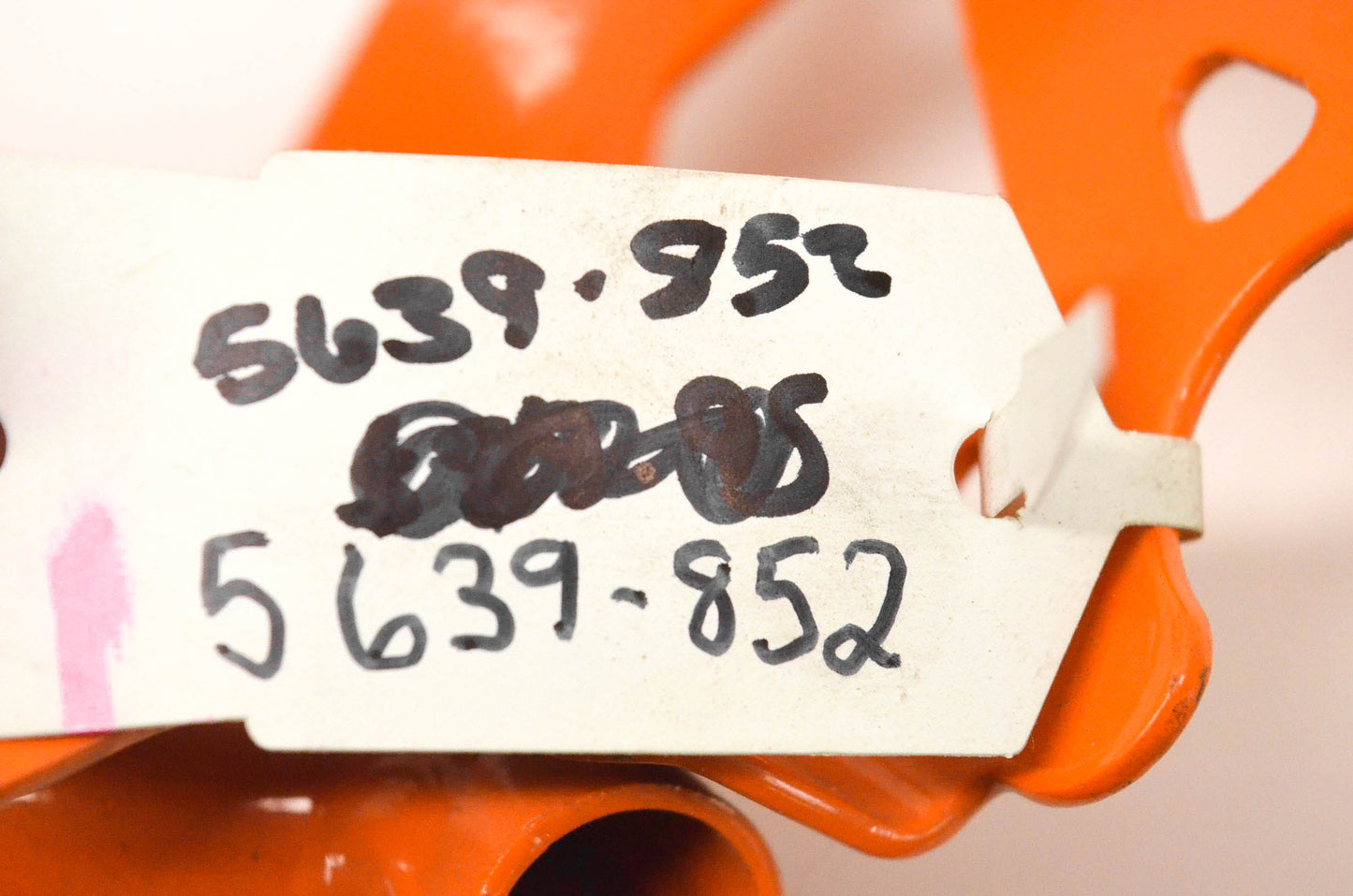 New OEM Arctic Cat 5639-852 Bumper Orange NOS