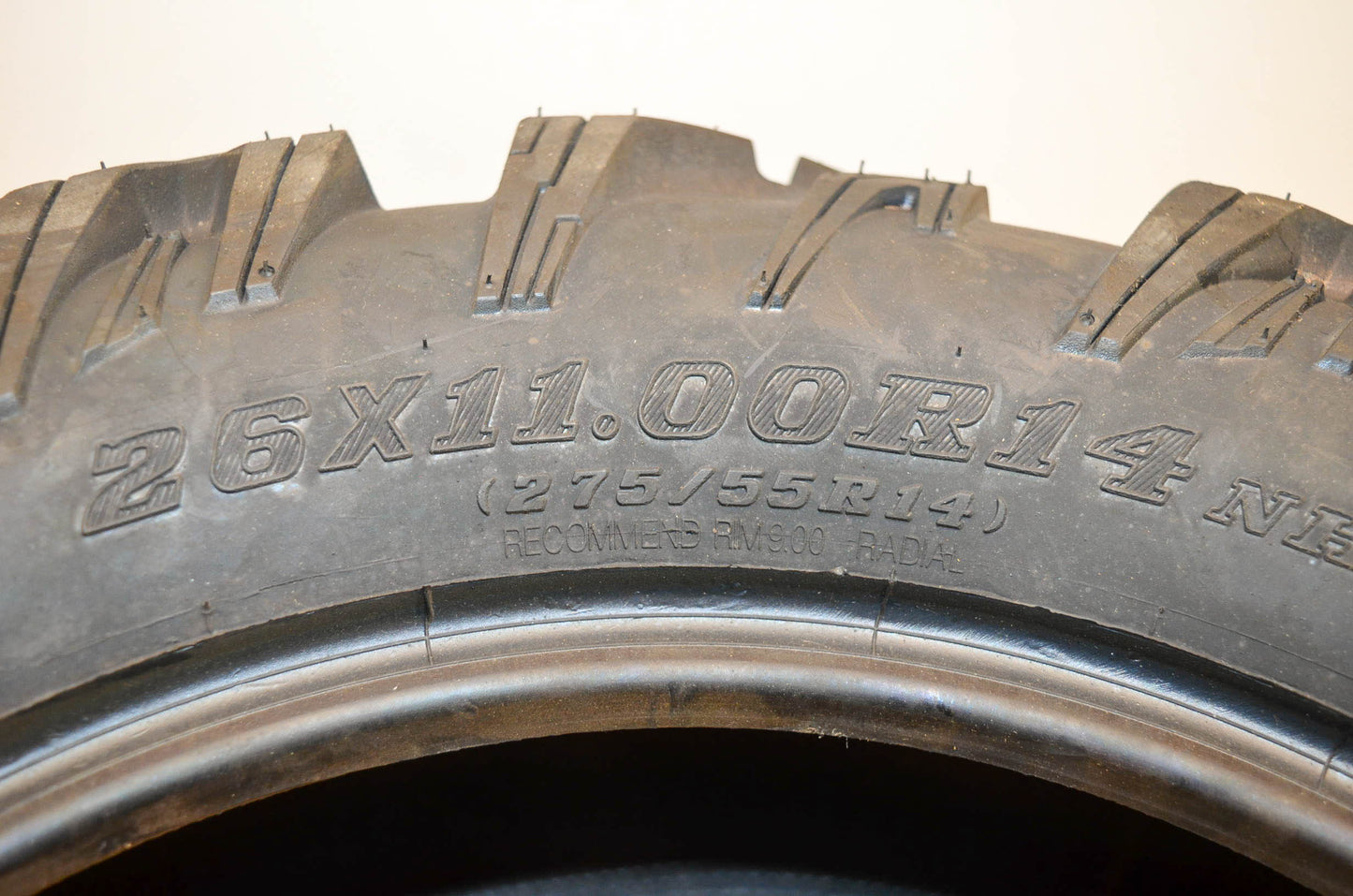 Pro Armour T261114AT, 26x11.00-R14 NHS Rear Tire Attack 26x11-14 NOS