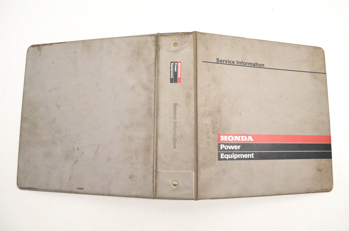 OEM Honda TO949 3" Service Information 7 Ring Binder Grey