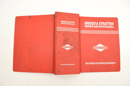 OEM Briggs & Stratton Service And Parts Manual Binder