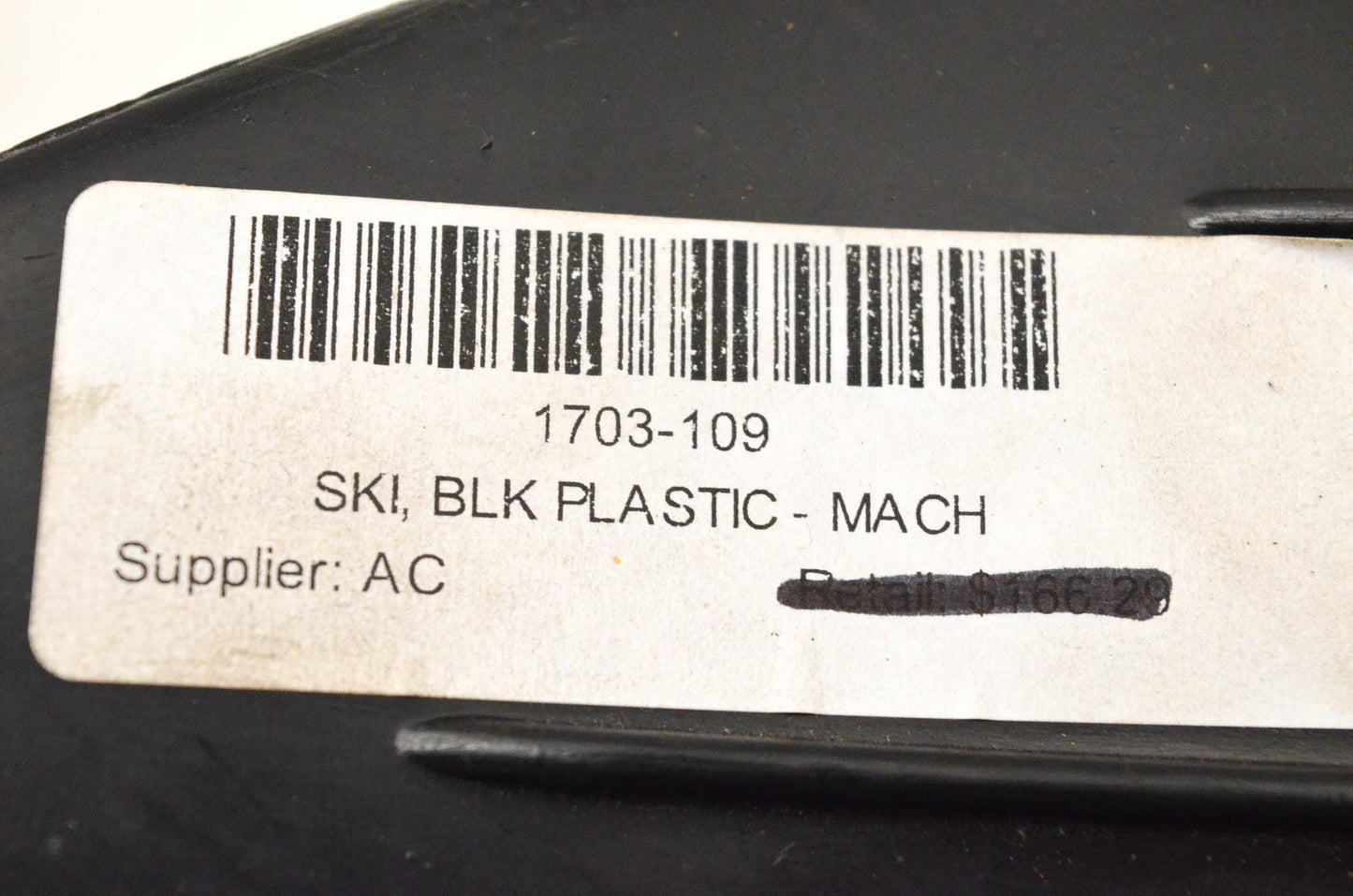 New OEM Arctic Cat 1703-109 Ski Plastic Black NOS
