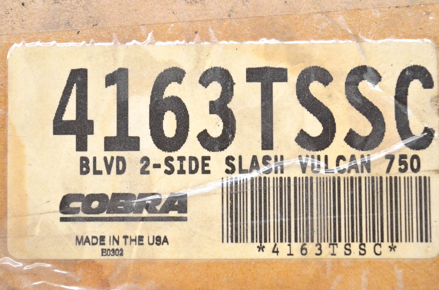 Cobra 4163TSSC Boulevard 2-Side Slash NOS