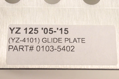 Devol 0103-5402, 60-6413, YZ-4101 Glide Plate NOS