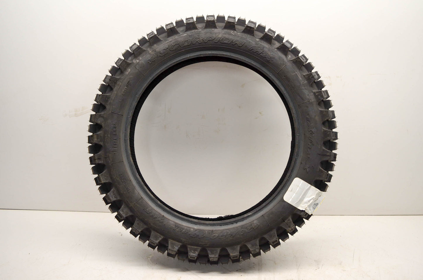 Pirelli 871-7282, 120/100-18 68M NHS Rear Tire Scorpion MX Extra NOS