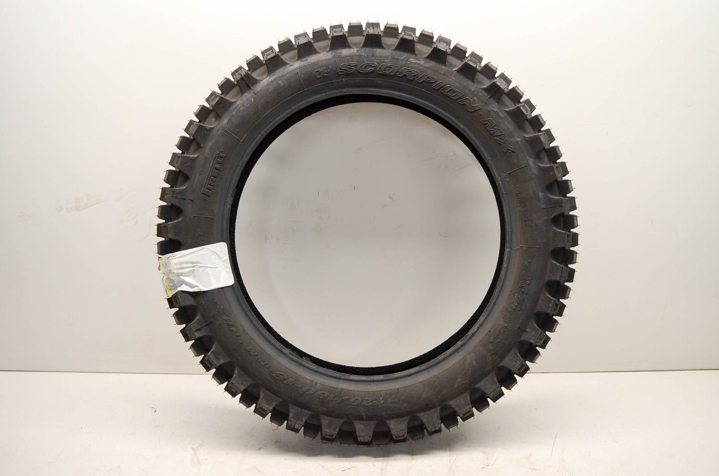 Pirelli 871-7282, 120/100-18 68M NHS Rear Tire Scorpion MX Extra NOS