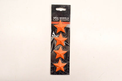 MSA Wheels Cap Stars Orange NOS
