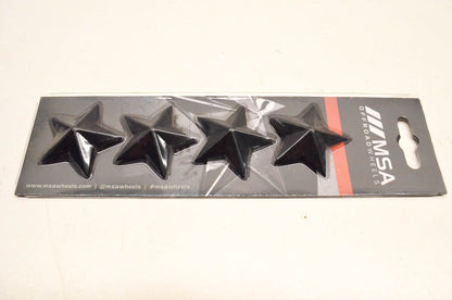 MSA Wheels Cap Stars Black NOS