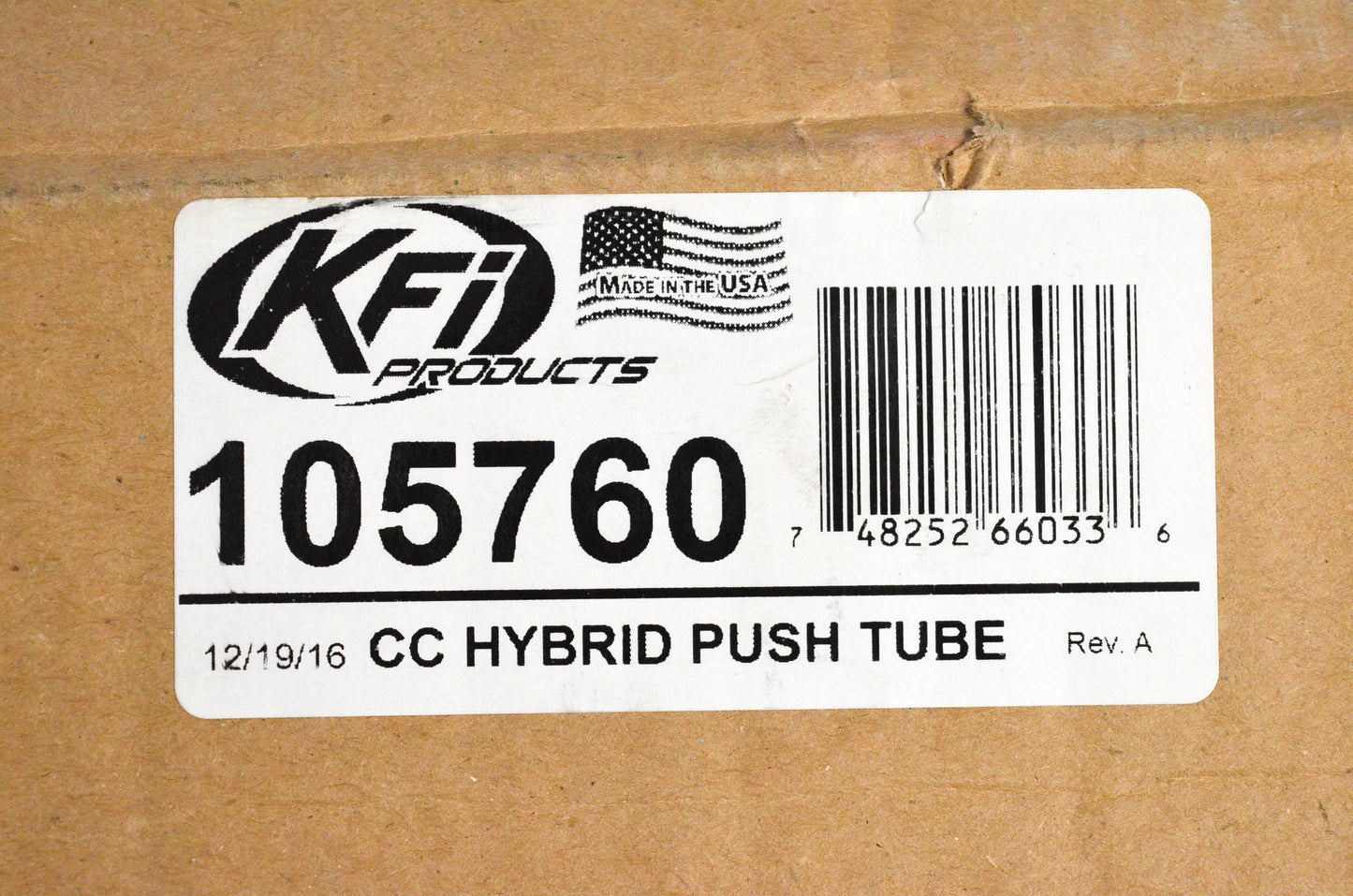 KFI 105760, 10-5760, 105770 Open Trail CC Hybrid Push Tube NOS