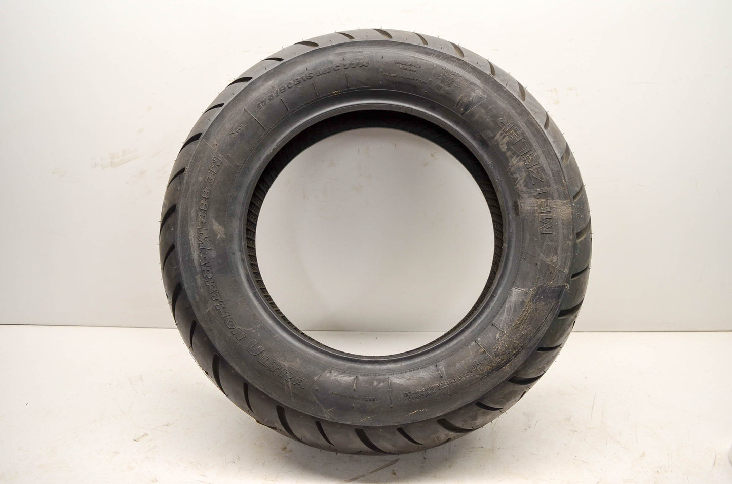 Metzeler ME888, 170/80-B15 M/C 77H, 0306-0311 Marathon Ultra Tire 170/80-15 NOS