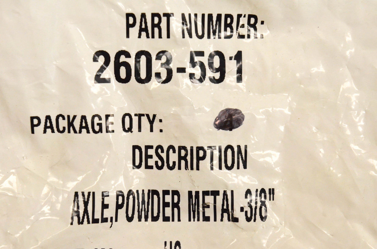 New OEM Arctic Cat 2603-591 A Arm Axle Powder Metal 3/8" NOS