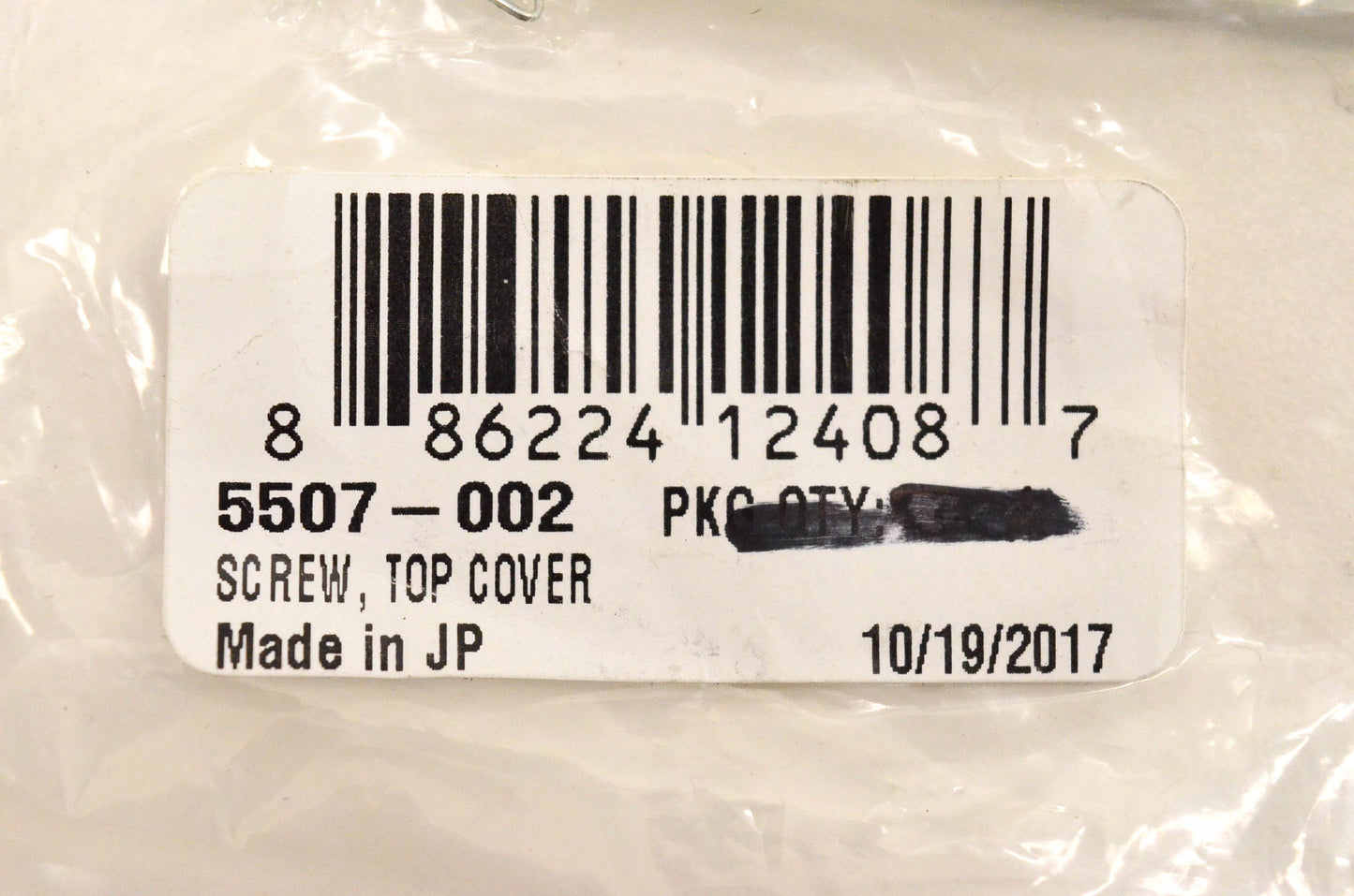 New OEM Arctic Cat 5507-002 Top Cover Screw QTY 2 NOS