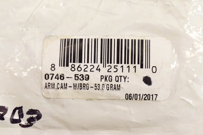 New OEM Arctic Cat 0746-539 Cam Arm With Bearing 53.0 Gram NOS