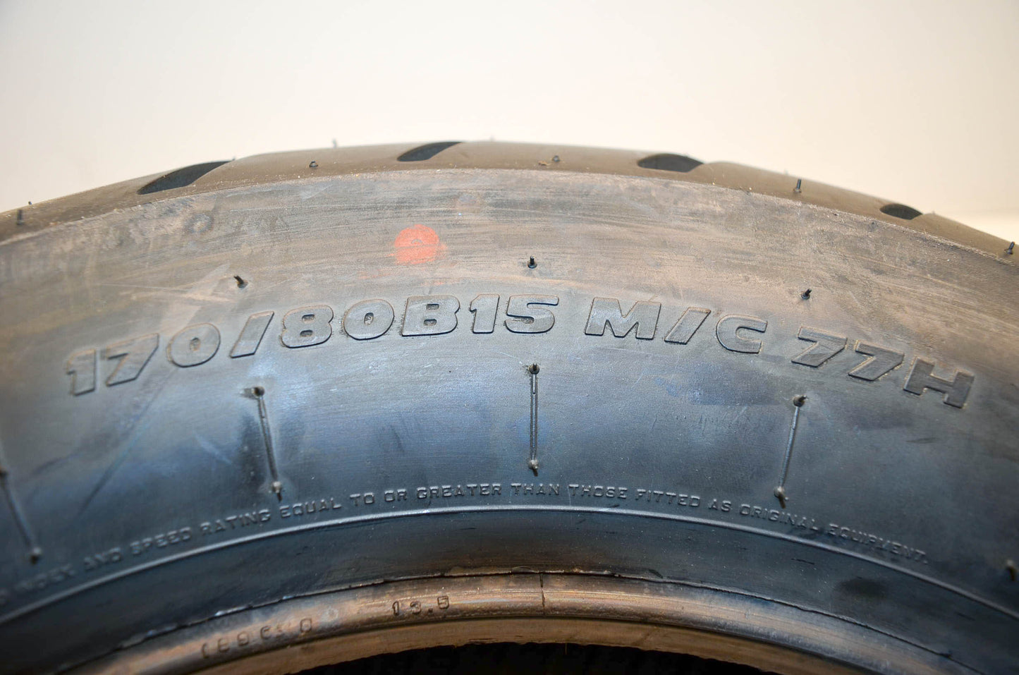 Metzeler ME888, 170/80-B15 M/C 77H, 0306-0311 Marathon Ultra Tire 170/80-15 NOS