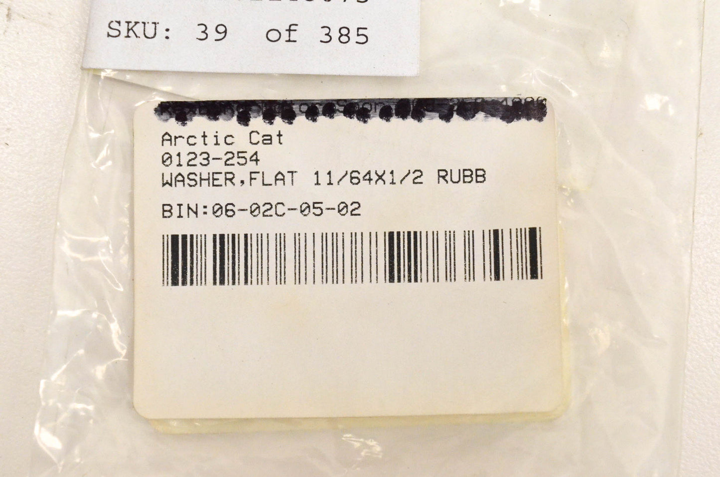New OEM Arctic Cat 0123-254 Flat Rubber Washer QTY 10 NOS