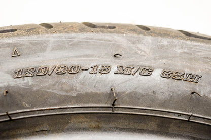 Dunlop 0305-0003, 120/90-18M/C 65H Front Tire D404F 120/90-18M/C 65H NOS