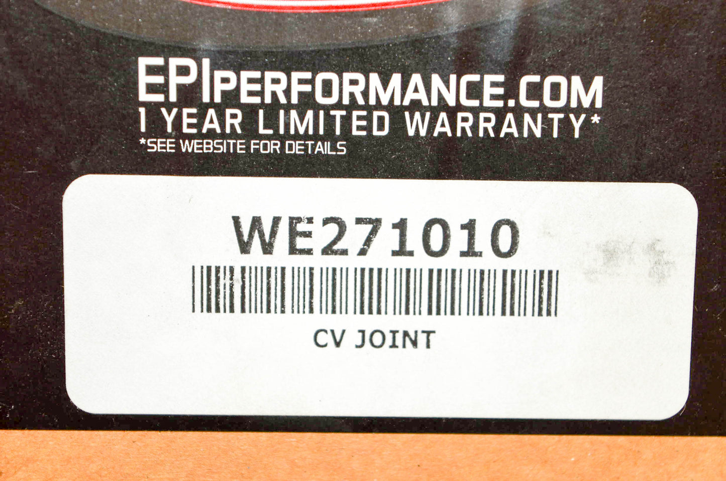 EPI WE271010 CV Joint Kit NOS