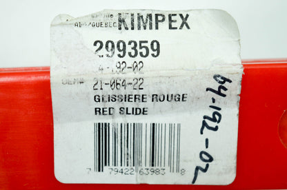 Kimpex 04-192-02, 299359 Red Slide NOS