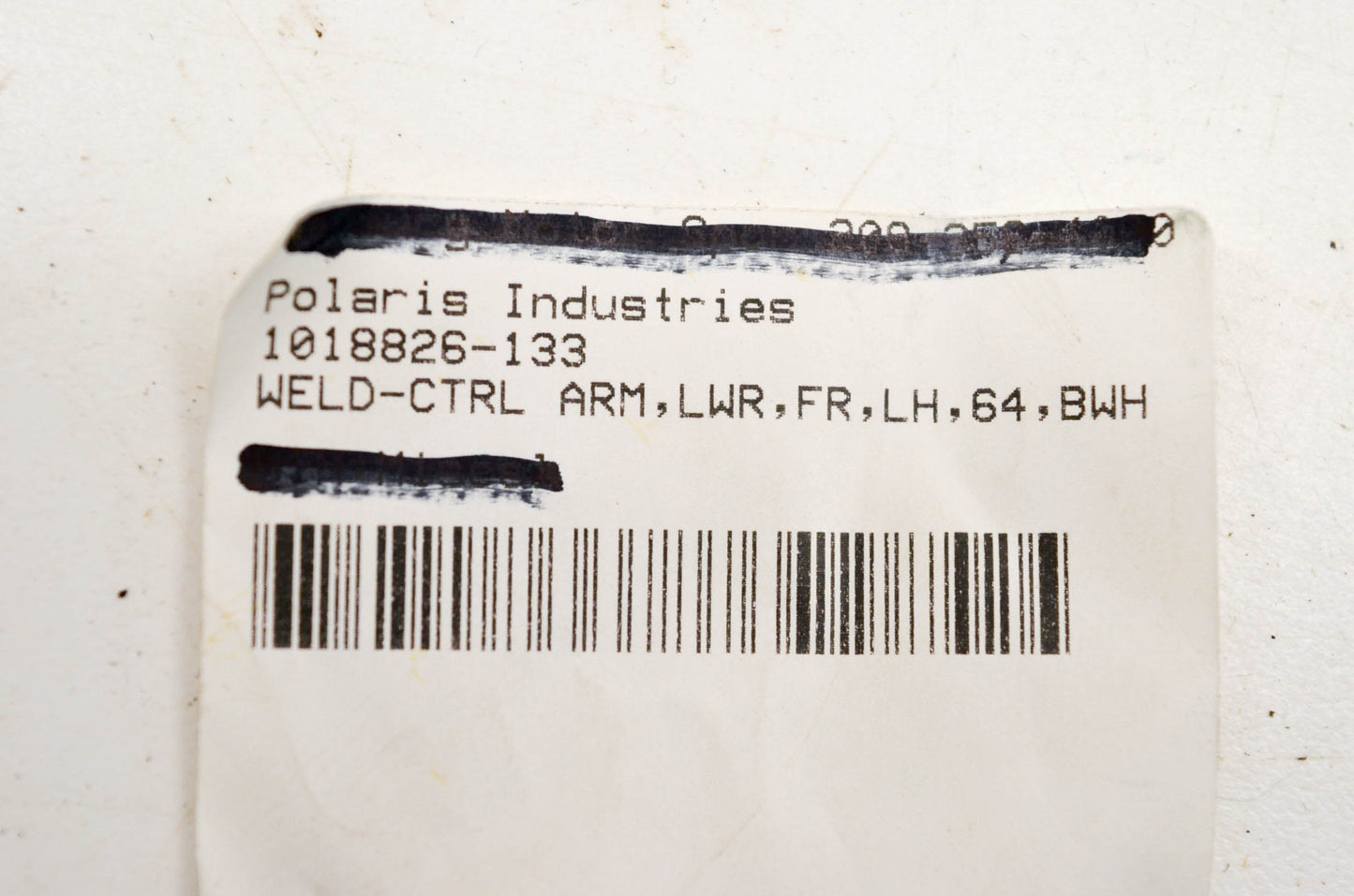 New OEM Polaris 1018826-133 Weld Control Arm Lower Front LH 64 BWH NOS
