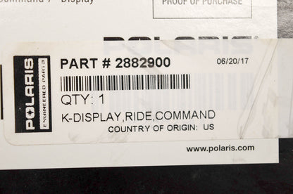 New OEM Polaris 2882900 Ride Command 7' Display NOS
