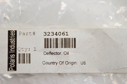 New OEM Polaris 3234061 Oil Deflector NOS