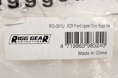 Nelson-Rigg RG-001U, 56-6245 RZR Front Upper Door Bag Set NOS