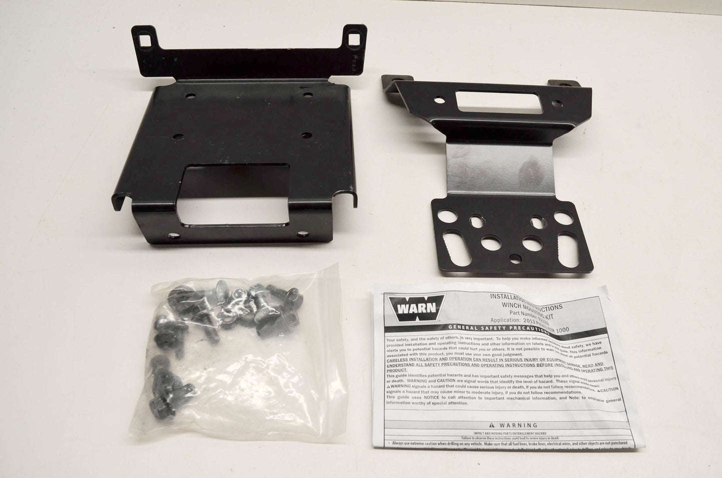 OEM Polaris 92332 Warn Winch Mounting Kit