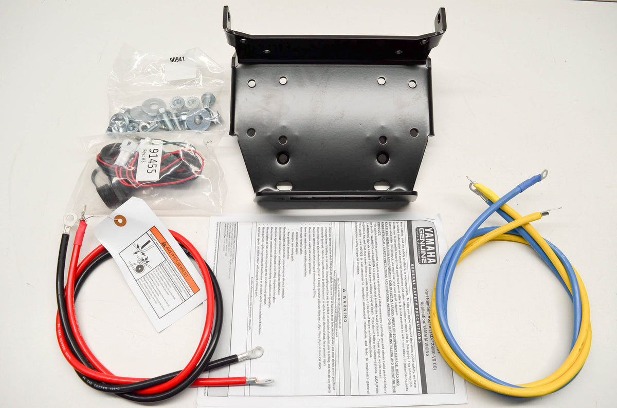 New OEM Yamaha 1XDF28M0V000, 90218 Winch Mounting Kit NOS