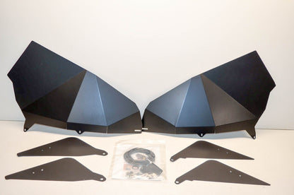 UTV Giant GNT56214964, 2DIBK 2 Door RZR 900S 1000 Door Inserts NOS