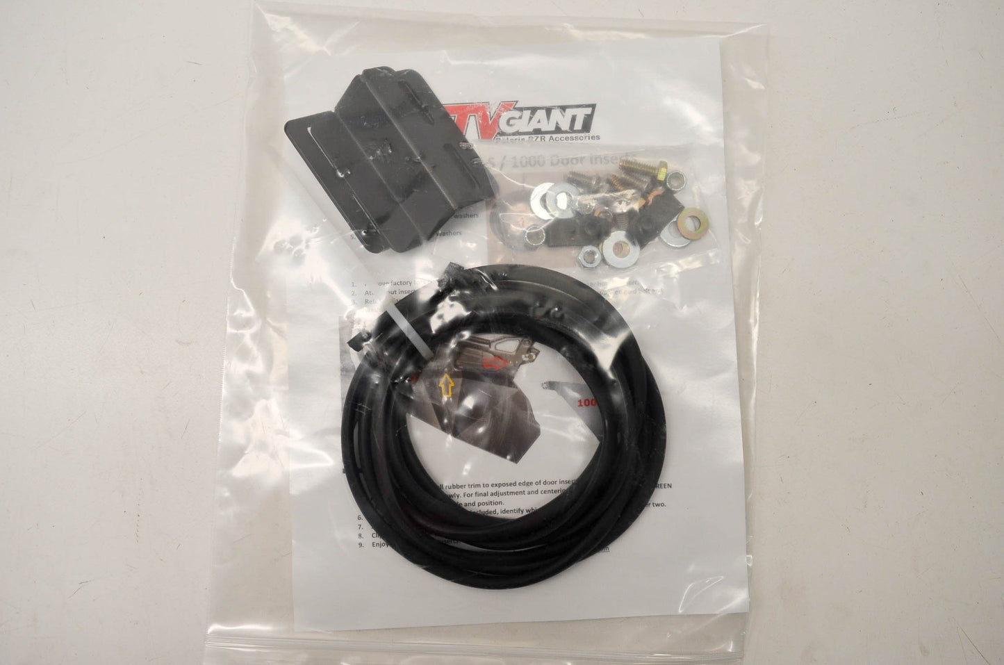 UTV Giant GNT56214964, 2DIBK 2 Door RZR 900S 1000 Door Inserts NOS