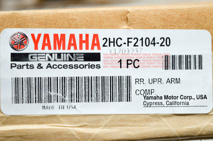 New OEM Yamaha 2HC-F2104-20-00 Rear Upper Arm NOS