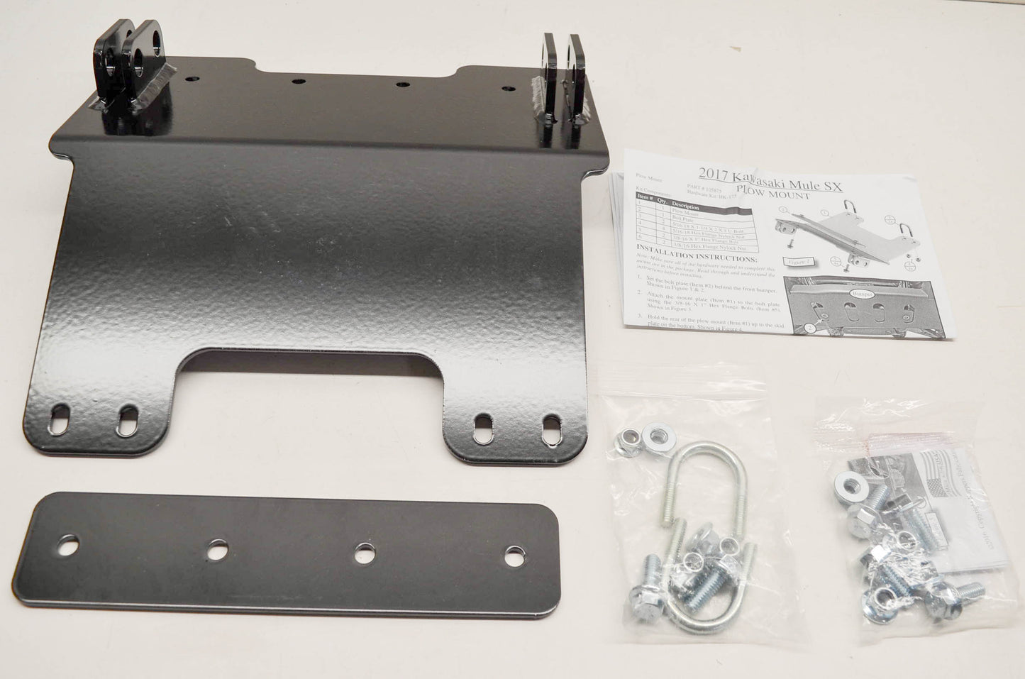 KFI 105875 Plow Mount Kit Mule SX 20 NOS