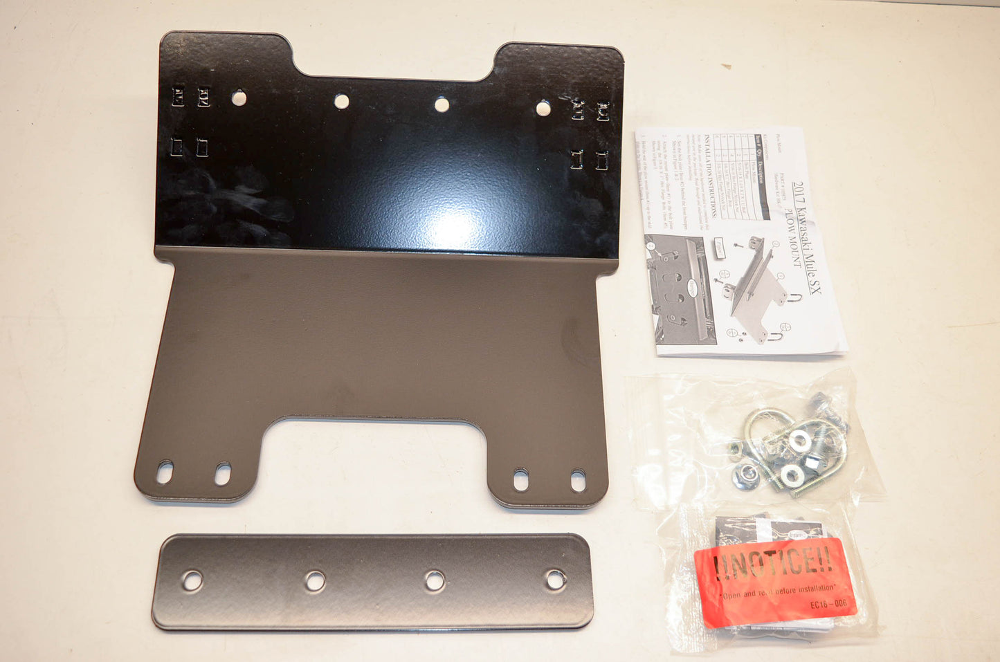 KFI 105875 Plow Mount Kit Mule SX 20 NOS