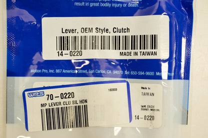 Motion Pro 14-220, 70-0220, 14-0220 Lever OE Style Clutch NOS