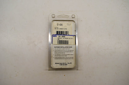 CY-Chrome 01-4045 Chrome Hex Nuts NOS