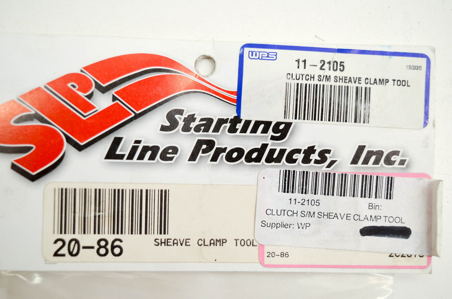 SLP 20-86, 11-2105, SP2086 Sheave Clamp Tool NOS