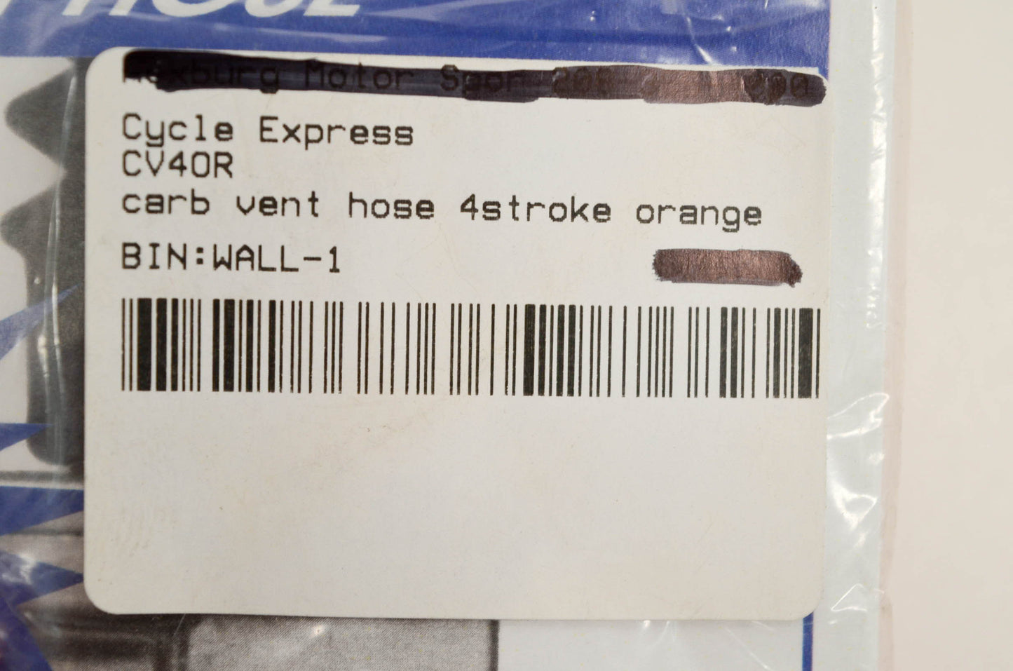 Cycle Express CV40R Free flo 4 Stroke Carburetor Vent Kit NOS