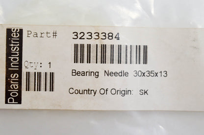 New OEM Polaris 3233384 Bearing Needle 30x35x13 NOS