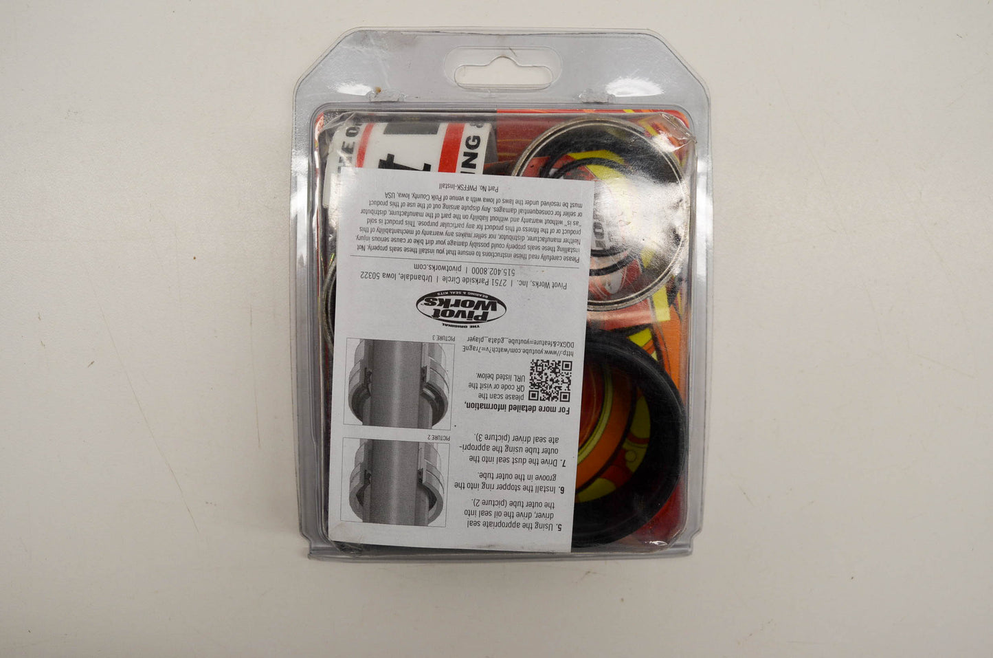 Pivot Works PWFFK-H08-001, 52-09107 Seal Bushing Forks Kit NOS