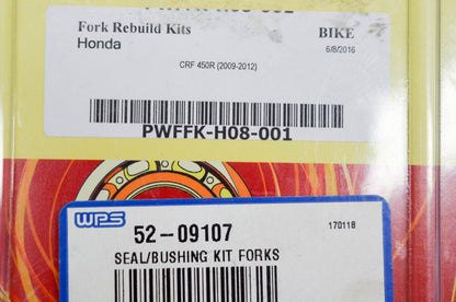 Pivot Works PWFFK-H08-001, 52-09107 Seal Bushing Forks Kit NOS