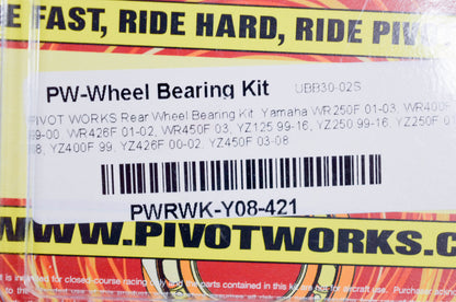Pivot Works PWRWK-Y08-421, 52-0578 Wheel Bearing Kit NOS