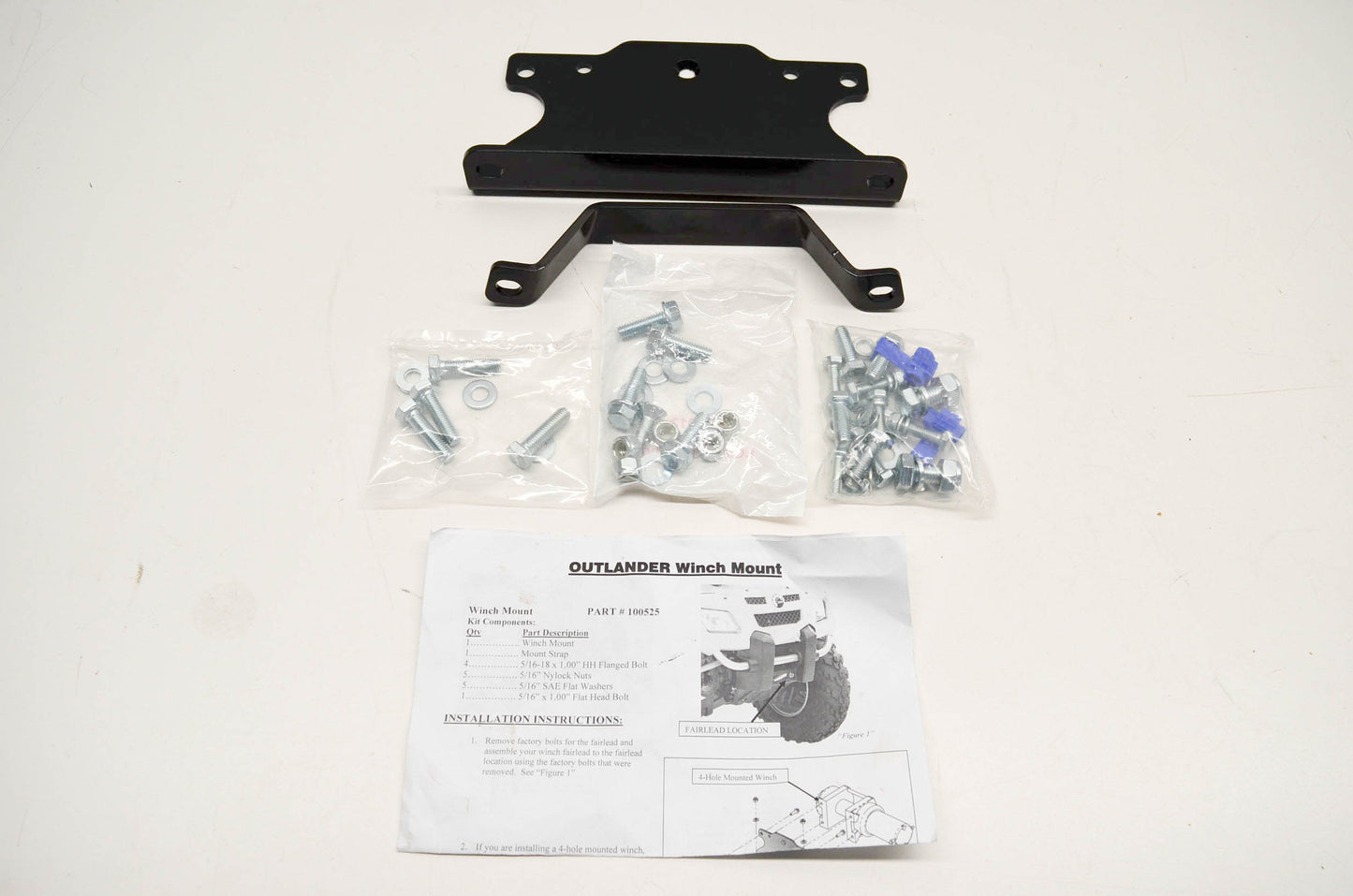 KFI 100525 Winch Mounting Kit NOS