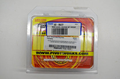 Pivot Works PWRWK-Y31-421, 52-0577 Rear Wheel Bearing Kit NOS
