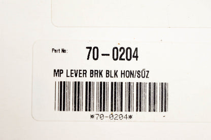 Motion Pro 70-0204, 14-0204 Brake Lever Black NOS