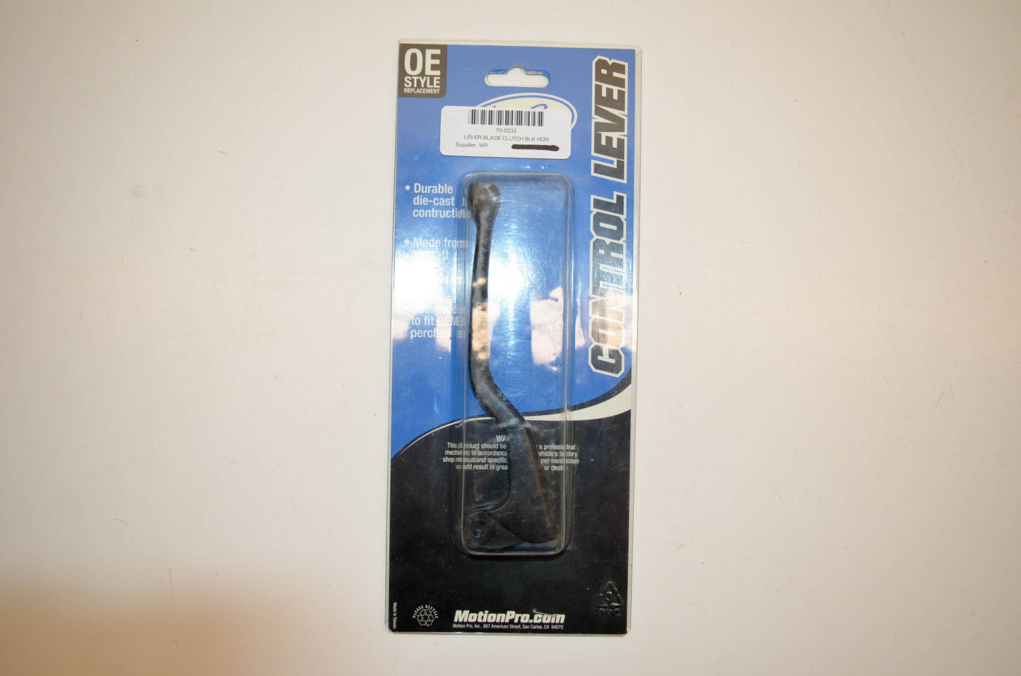 Motion Pro 14-0232, 70-0232 Lever Blade Clutch Black NOS