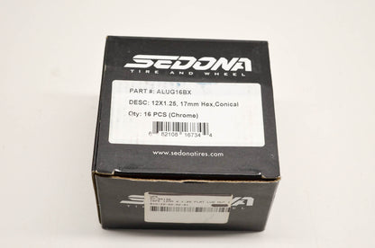 Sedona ALUG16BX, 57-94130 Lug Nut 12x1.25 17mm Hex Conical NOS