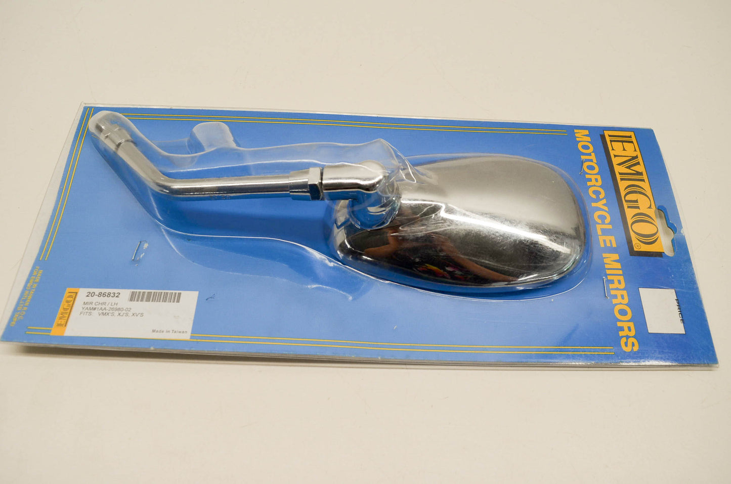 Emgo 20-86832, 56-9895 Mirror Chrome Left NOS
