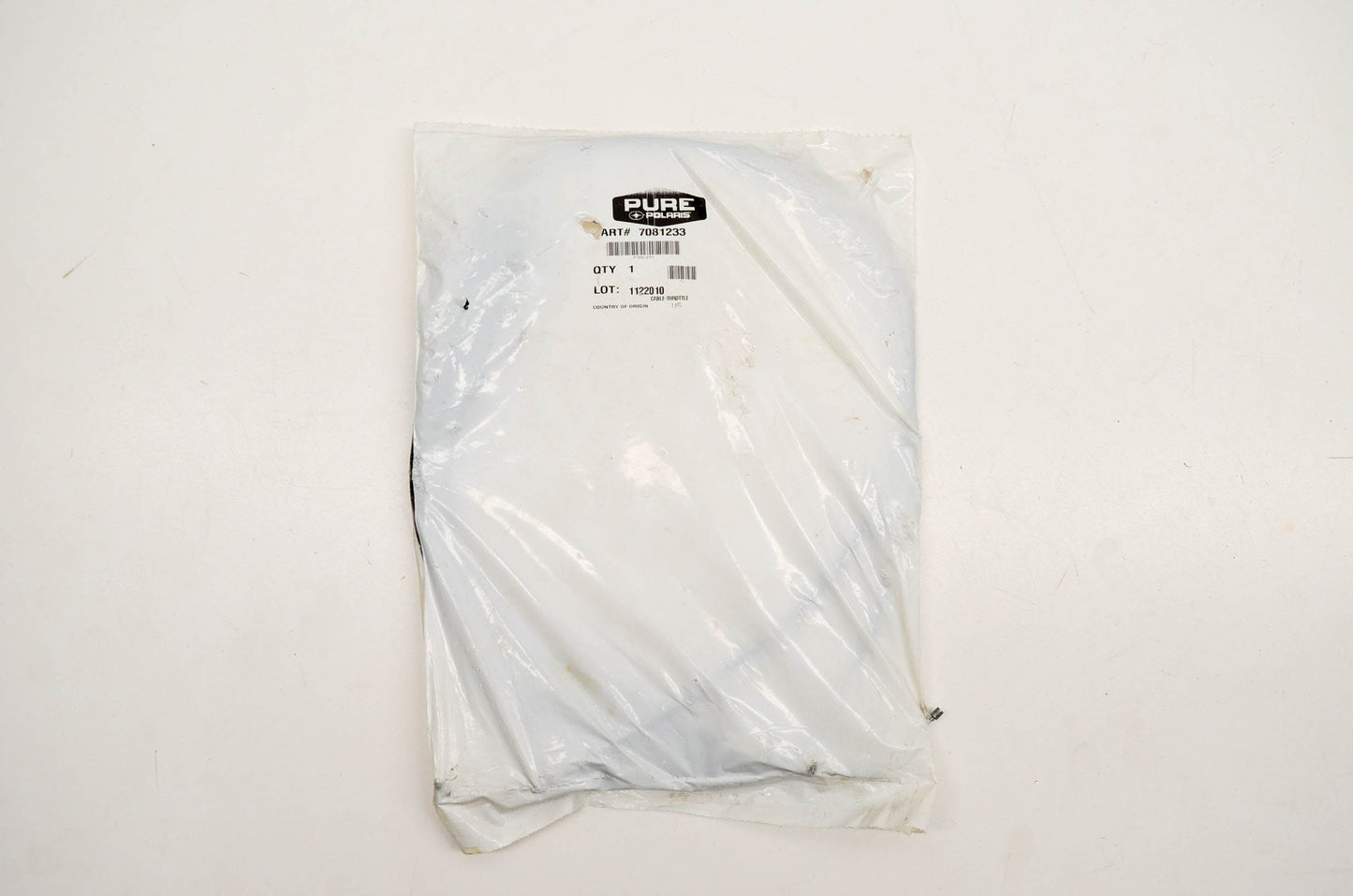 New OEM Polaris 7081233 Throttle Cable NOS