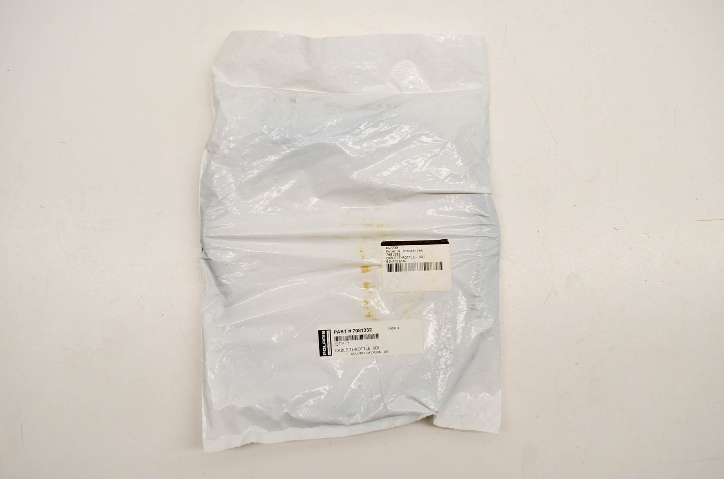 New OEM Polaris 7081332 Throttle Cable NOS